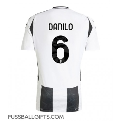 Juventus Danilo Luiz #6 Fußballbekleidung Heimtrikot 2024-25 Kurzarm